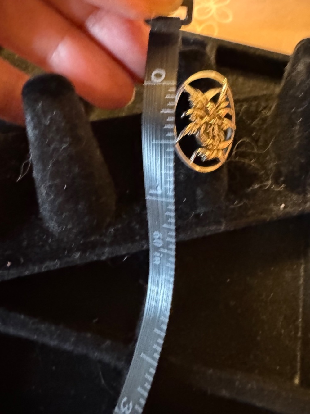 Fairy Ring Amy Brown Sterling Silver Moon Size 6 - Picture 2 of 7